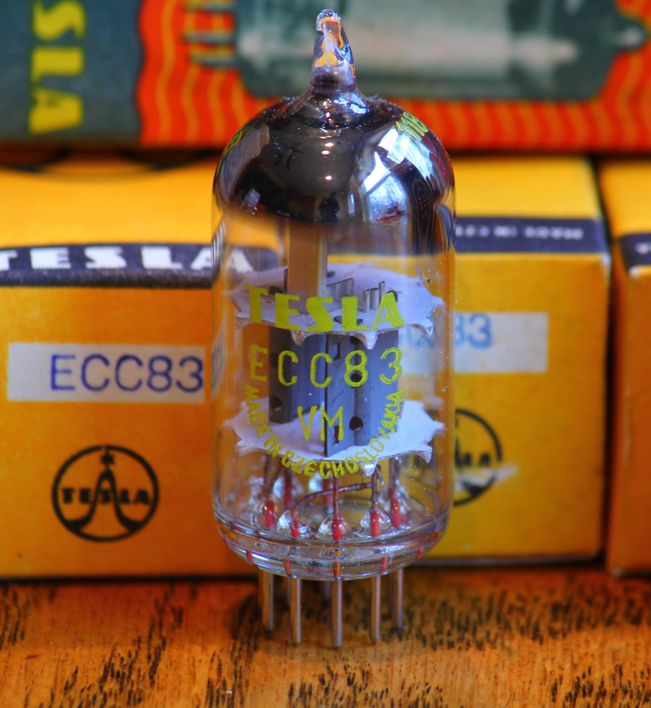 Tesla vacuum tube ecc83 cs NOS cheapest